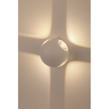 Светильник WL10 WH Эра Декоративная подсветка светодиодная Эра 4*1Вт IP54 бел.